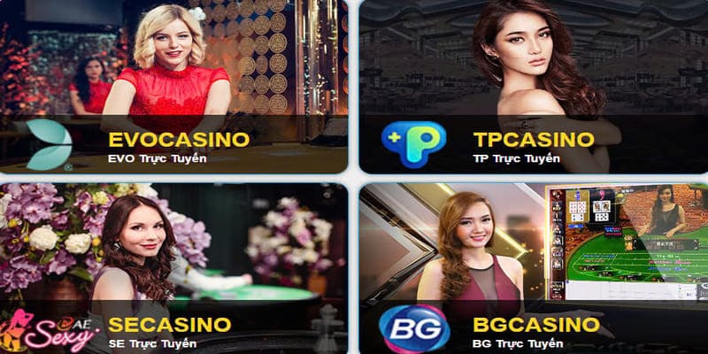 Các trò chơi Live Casino xanh chín